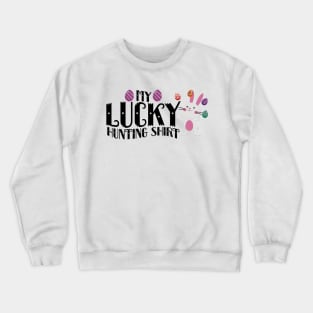 My Lucky Hunting Kids Boy Girl Crewneck Sweatshirt